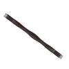 Showmark Dover Saddlery Fancy-Stitched Overlay Girth, Color: Chocolate, Size: 46 view 1