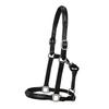Circuit Plain Raised Padded Halter Black/Nickel Oversize view 1