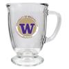 Heritage Pewter Washington Huskies 15 Ounce Coffee Mug | Mug for Coffee, Beverages | Intricately Crafted Metal Pewter Alma Mater Inlay view 1