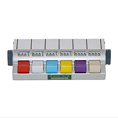 Six Counting Unit Tally Counter
