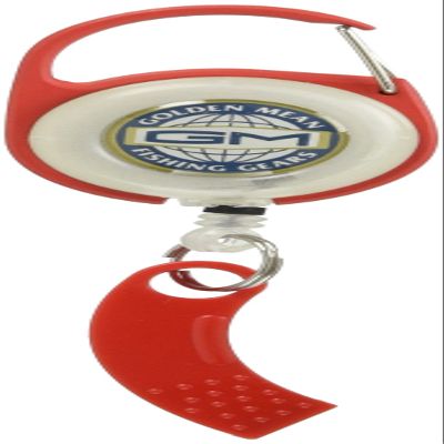 Golden Mean Pinion Reel *Line Cutter, Red