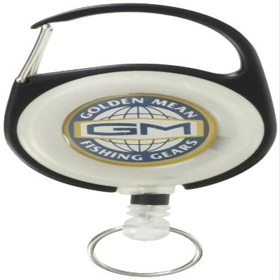 Golden Mean Pin On Reel, Black