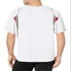 Alleson Athletic Men's Baseball Jersey, 3X-Large, White/Scarlet/Grey view 3