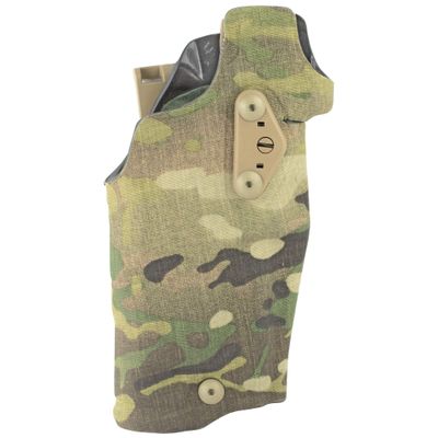 6354DO QLS 19 Fork, Tactical Holster, Right Hand, Multicam, Fits Glock 17 22
