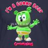 Spreadshirt Gummibr I'm A Gummy Bear Official Merch Women's V-Neck T-Shirt, XL, Navy view 2
