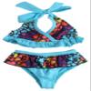 Pink Platinum Girls UV Protection Two Piece Bikini Set Swimwear- Black (Size 2T) view 1