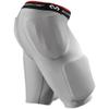 McDavid Rival Integrated Girdle with Hard-Shell Thigh Guards, Gray, 3X-Large view 1
