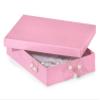 7x5x1-1/4" PINK Jewelry Boxesw/Non-Tarnish Cotton (1 unit, 100 pack per unit.) view 1
