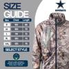 Dunbrooke NFL Dallas Cowboys Sportsman Windbreaker Jacket, Real Tree Camouflage, 4X view 4