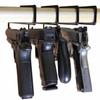 Ultimate Arms Gear Universal Revolver Pistol Gun Handgun Firearm Storage Shelf Rack Stand Holder Barrel Mount view 3