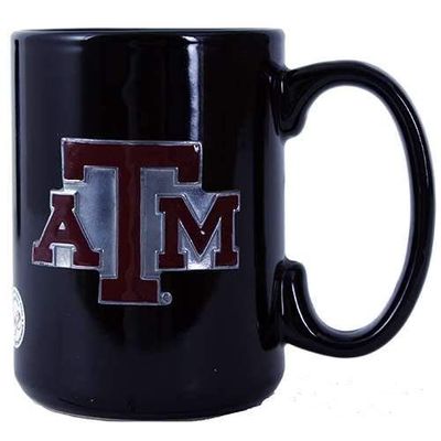 Great American Products Texas A&M Aggies 15oz Black Ceramic Mug