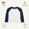 City Threads Rash Guard for Boys SPF 50+ Made in USA (L/S Black, 5y) view 4