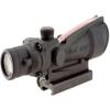 Trijicon ACOG Dual Illum Crosshair .300 Blackout Ballistic Reticle, 3.5X 35mm, Red view 4