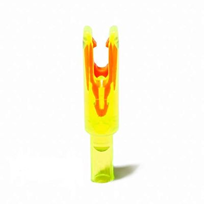 Accunock X Nock 12 Pack Green Body W/Orange Insert