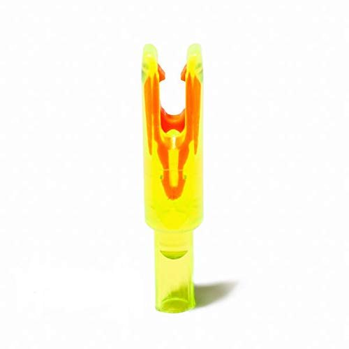 Accunock X Nock 12 Pack Green Body W/Orange Insert