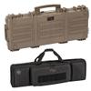 Explorer Cases 11413 Gun Case with Padded Gunbag, Desert Tan, Large view 1