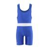 Matman Wrestling | #8525 | State Premium Singlet w/White Panel Elite Wrestlers Choice! (Royal, 3X-Large) view 4