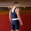 Matman Wrestling | #8525 | State Premium Singlet w/White Panel Elite Wrestlers Choice! (Navy, XX-Small) view 3