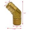 Cerro Boat Hose Fittings HE1-45-10C | 45 Degree 5/8 x 3/8 MPT (Pair) view 4