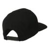 Canada Maple Leaf Embroidered Flat Bill Cap - Black OSFM view 4