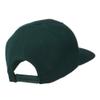 Canada Maple Leaf Embroidered Flat Bill Cap - Spruce OSFM Green view 4