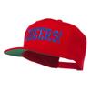 Cheers Embroidered Snapback Cap - Red OSFM view 2