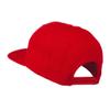 Cheers Embroidered Snapback Cap - Red OSFM view 3
