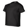 2-Pack Hanes ComfortSoft Youth Short Sleeve Tagless T-Shirt, Black, XS (5) view 3