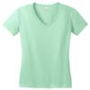 District - Juniors Very Important Tee V-Neck. DT6501 Mint view 1