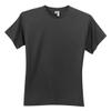 District Made Mens Perfect Weight Crew Tee. DT104 Charcoal view 1