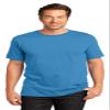 District Made Mens Perfect Weight Crew Tee. DT104 Charcoal view 2