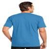 District Made Mens Perfect Weight Crew Tee. DT104 Charcoal view 3