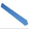 72" Recycled Plastic Car Stop Blue view 1