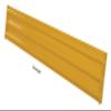 8 Ft 3 Rib Bolt On Guard Rail YL view 2