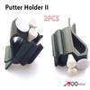 2pcs Golf Bag Clip On Putter Clamp Holder Putting Organizer Club Ball Marker view 2