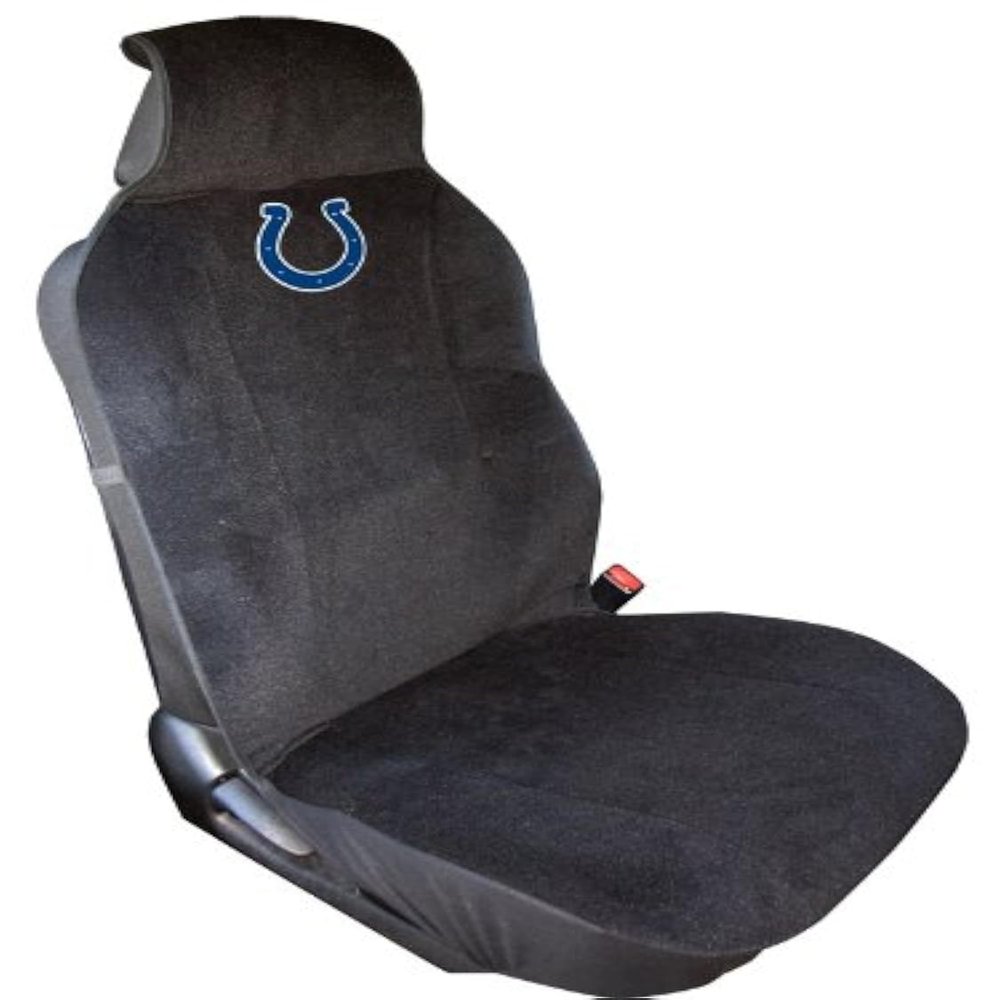 Fremont Die NFL Indianapolis Colts Car Seat Cover, Standard, Black/Team Colors