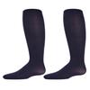 MeMoi Girls' 2 Pair Pack Essentials Nylon Tights Navy 2-4 view 2
