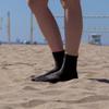 Seavenger High Cut Beach Socks with Grip Sole for Sand, Volleyball, Snorkeling, Diving, Wading (Black, X-Large) view 3
