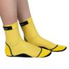 Seavenger High Cut Beach Socks with Grip Sole for Sand, Volleyball, Snorkeling, Diving, Wading (Yellow, Medium) view 2