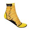 Seavenger High Cut Beach Socks with Grip Sole for Sand, Volleyball, Snorkeling, Diving, Wading (Yellow Ribbon, 3X-Large) view 1