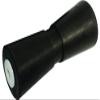 Invincible Marine Keel Roller, 8-Inches by 5/8-Inches, Black Rubber Athletics, Exercise, Workout, Sport, Fitness view 1