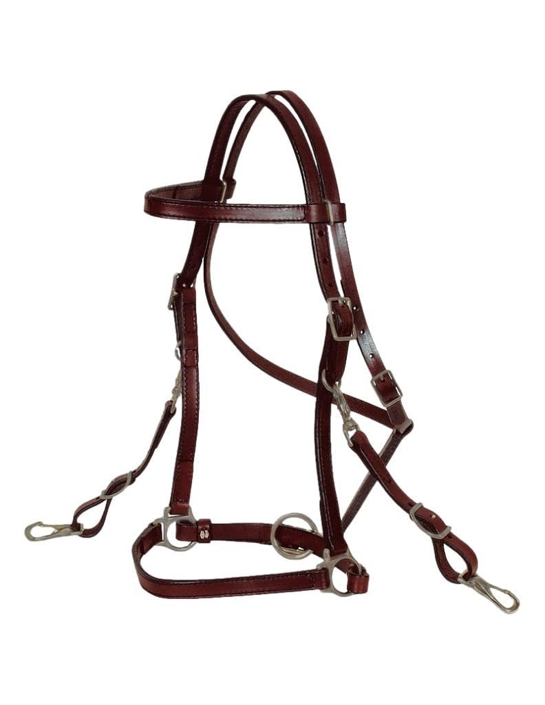 Circle Y Trail Halter/Headstall Horse BRN