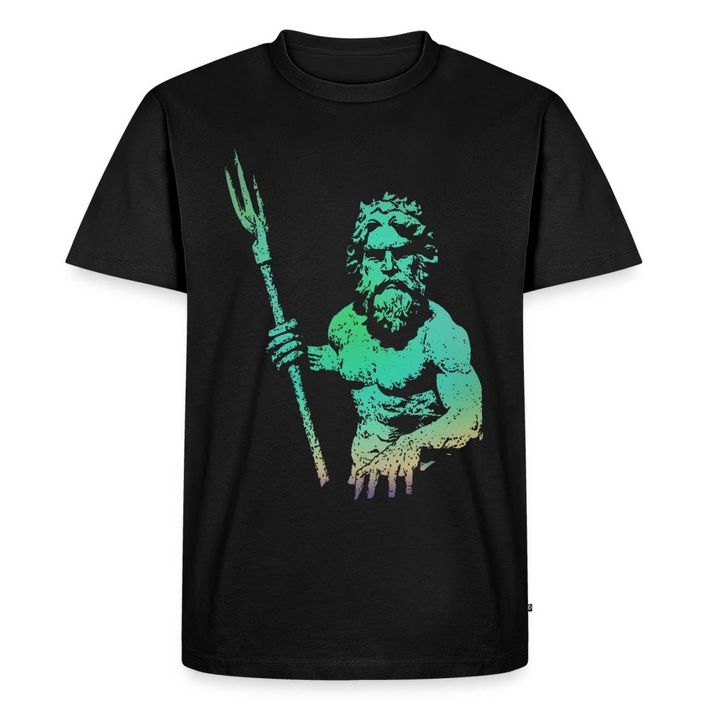 King Neptune Men's Premium T-Shirt Black