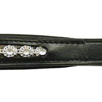 William Hunter Equestrian Bling Browband - Pony - Black