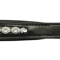 William Hunter Equestrian Bling Browband - Pony - Black