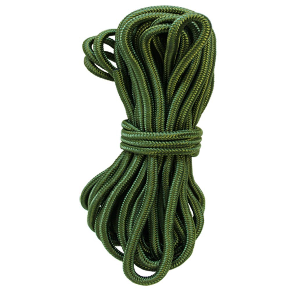 GREEN 3/8'' x 50ft. Utility Nylon Rope Tensile Strength Tie Down 1350 lbs Cap.