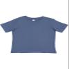 RABBIT SKINS Soft Cotton Toddler T-Shirt Boys Girls | Little Kids Tee| Blank Child Tshirt, Indigo, 2T view 1