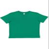 LAT Youth 100% Cotton Jersey Crew Neck Short Sleeve Tee, Kelly, Large view 1