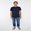LAT Youth 100% Cotton Jersey Crew Neck Short Sleeve Tee, Raspberry, Large view 3