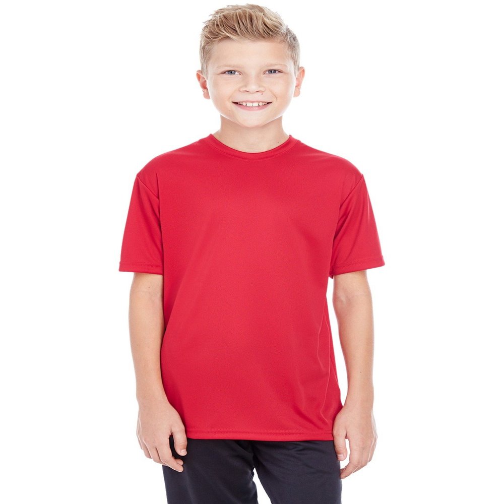 C2 Sport C5200 Youth Performance Tee, Red, X-Small